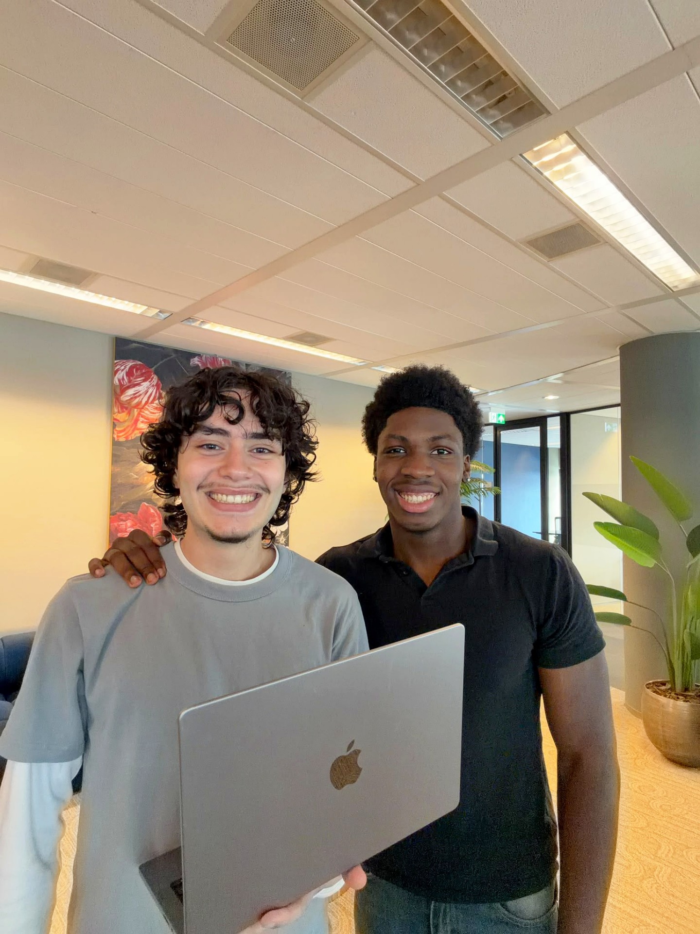 Malik en Ahmed — het team achter UPEND
